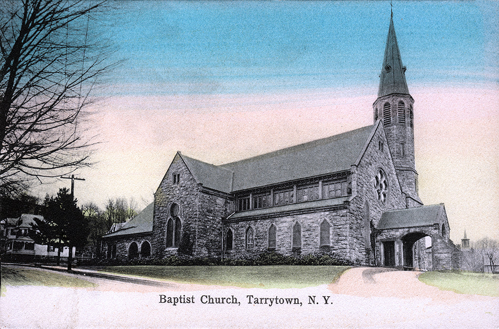 Terrytown, Baptist Church, New York - Print - Stomping Grounds