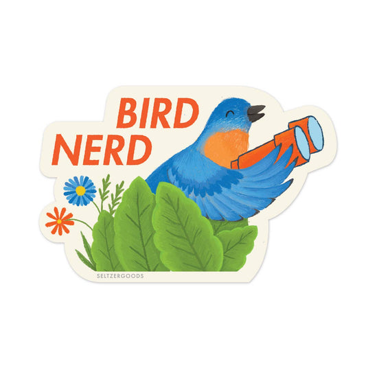 Seltzer Goods - Bird Nerd Sticker