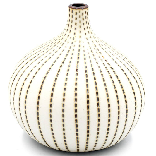 Art Floral Trading LLC - 192W23 CONGO TINY S - WO 23 Porcelain bud vase