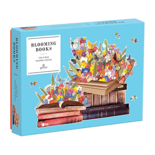 Blooming Books 750 Piece Shaped Puzzle Galison
