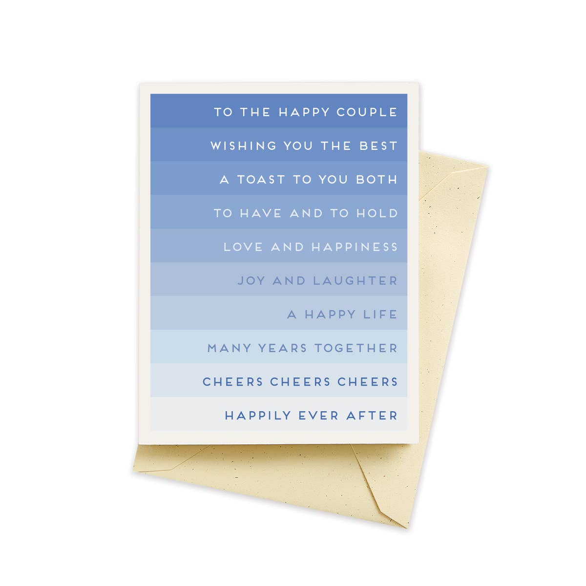 Seltzer Goods - Wedding Stripes Cards