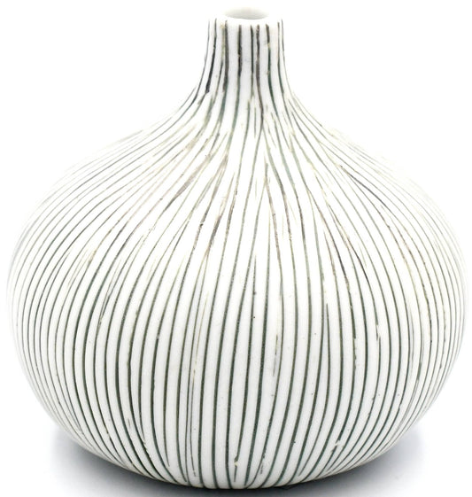 Art Floral Trading LLC - 192W7 CONGO TINY S - WO 7 Porcelain bud vase