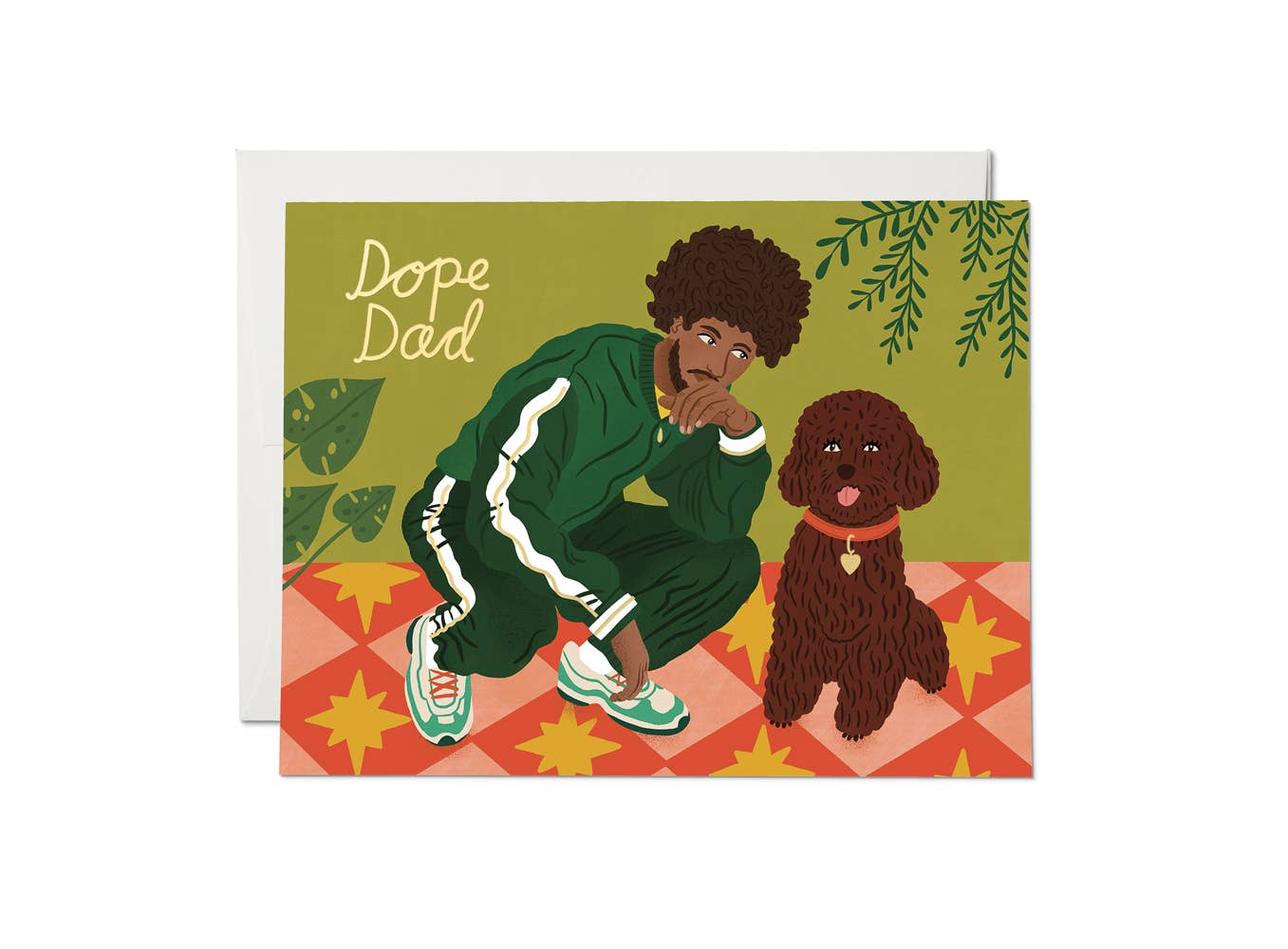 Red Cap Cards - Dope Dad - Notecard - Stomping Grounds