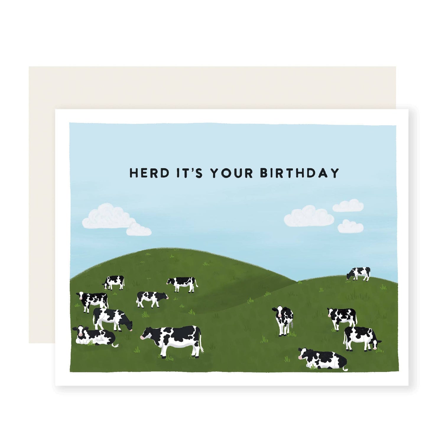 Slightly Stationery - Herd it's Your Birthday