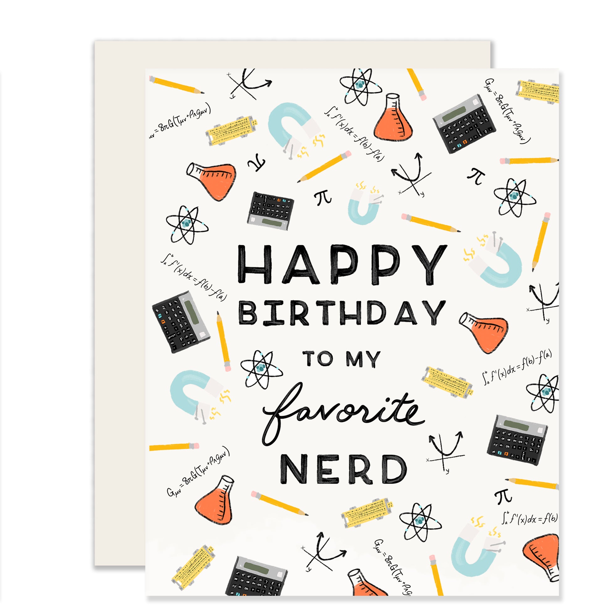 Favorite Nerd Card - Notecard - Stomping Grounds