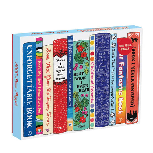 Ideal Bookshelf Universals: 1000 Piece Puzzle Galison