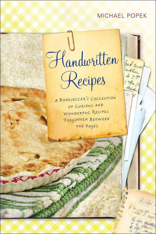 Handwritten Recipes - New Book - Stomping Grounds