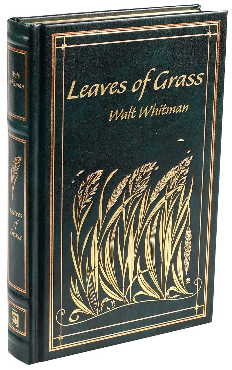 Leaves of Grass by Walt Whitman - Leatherbound Edition